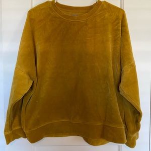Women’s Velour 3/4 Sleeve Top